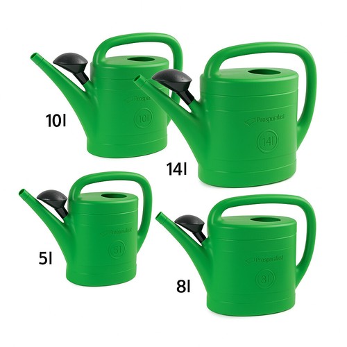 Plastic garden watering can - garden,