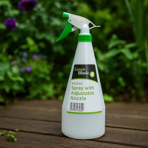 Spray bottle with - spray, adjustable