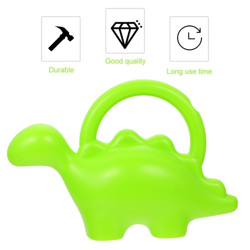 Green plastic animal shaped - green,