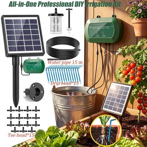 50ft solar automatic drip - solar,