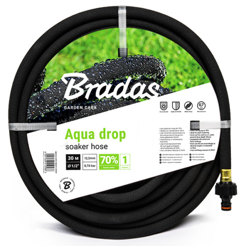 Porous soaker hose pipe - porous,