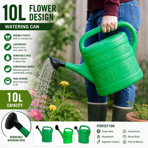 10l light plastic - light, watering