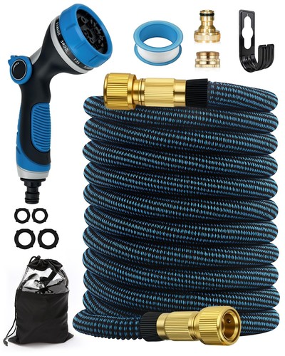Flexible expanding garden hose - flexible,