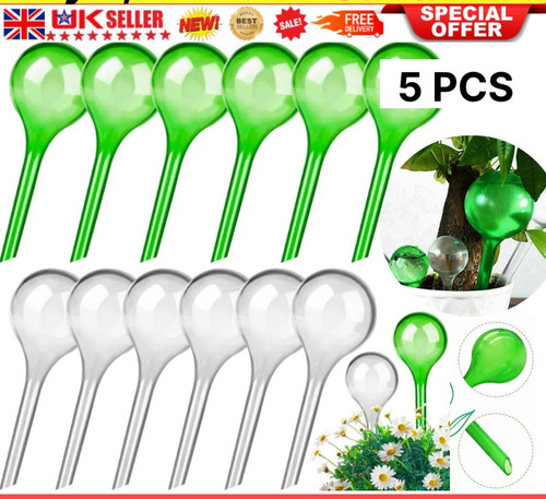 Plant self watering - bulb, clear